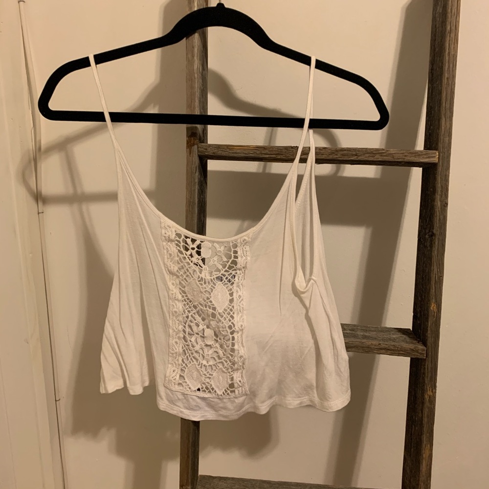 Tobi Cream Cropped Cami
